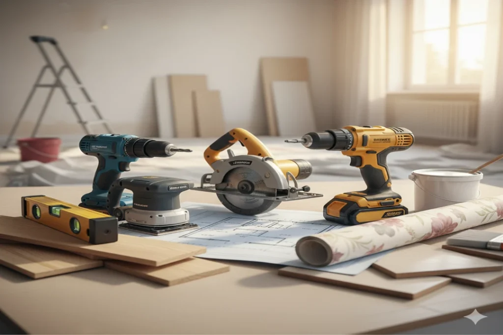 Les Appareils de Bricolage : Piliers de Votre Projet de Rénovation Maison